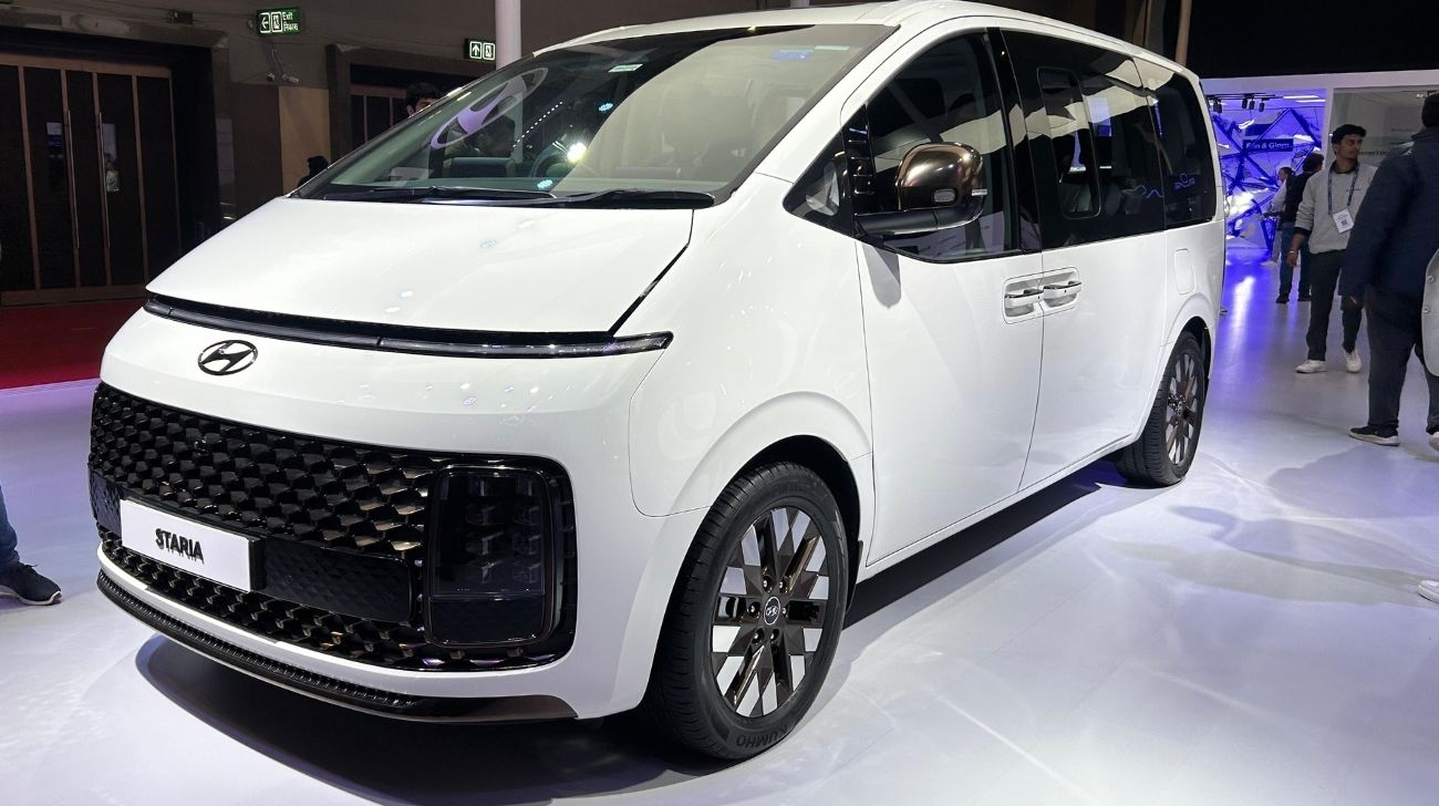 Hyundai Staria Showcased at Bharat Mobility Global Expo 2025